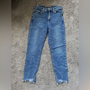 Joe’s Jeans Blue High Rise Straight Leg Denim Jeans - Size 25